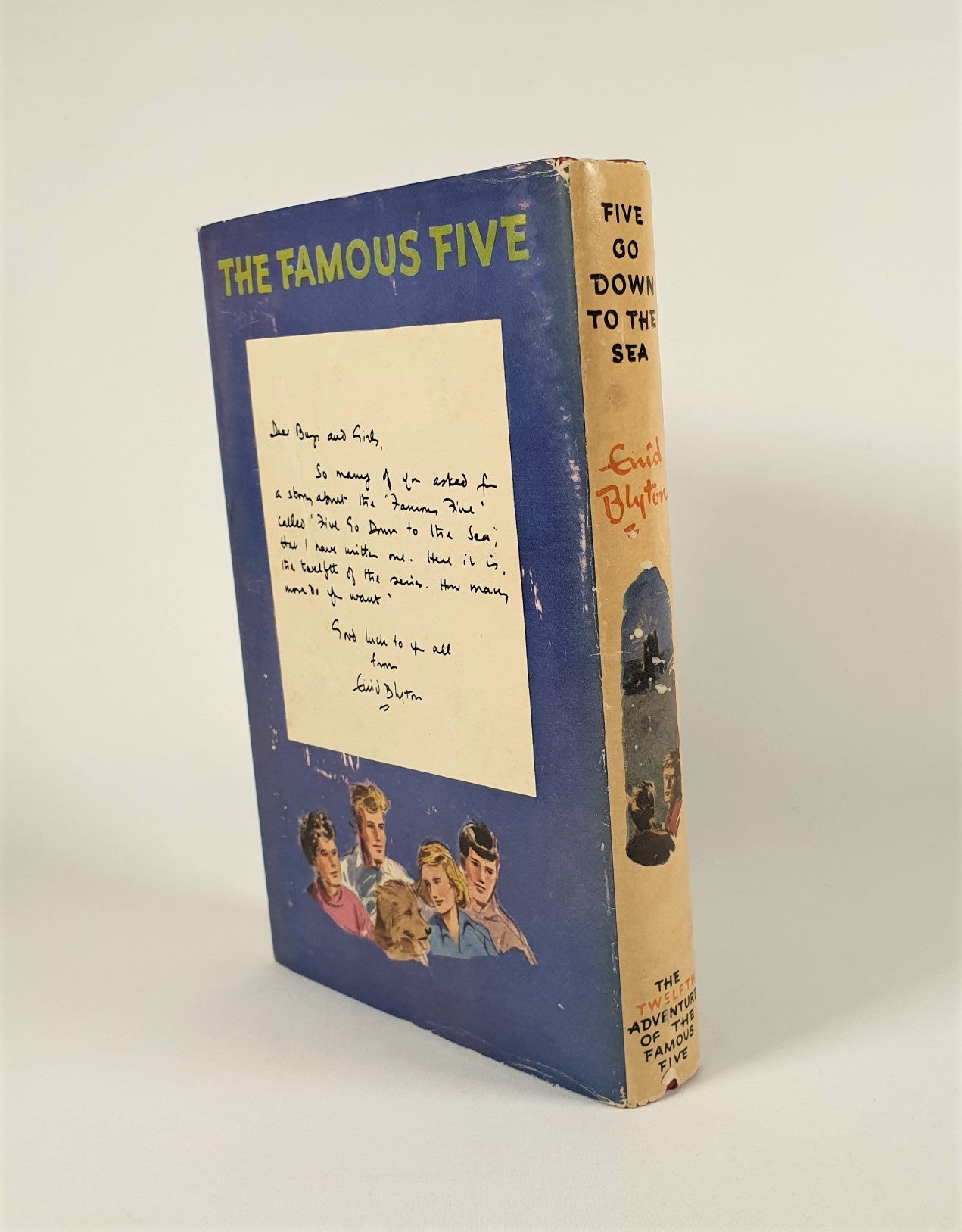 Blyton, Enid - Five Go Down To The Sea (First Edition 1953)