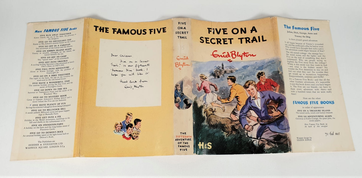 Blyton, Enid - Five On A Secret Trail (First Edition 1956)