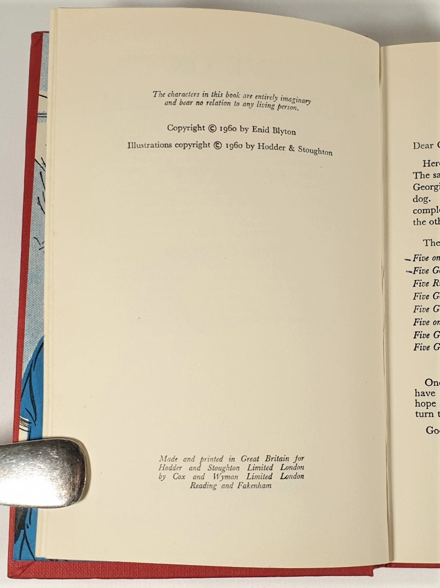 Blyton, Enid - Five On Finniston Farm (First Edition 1960)
