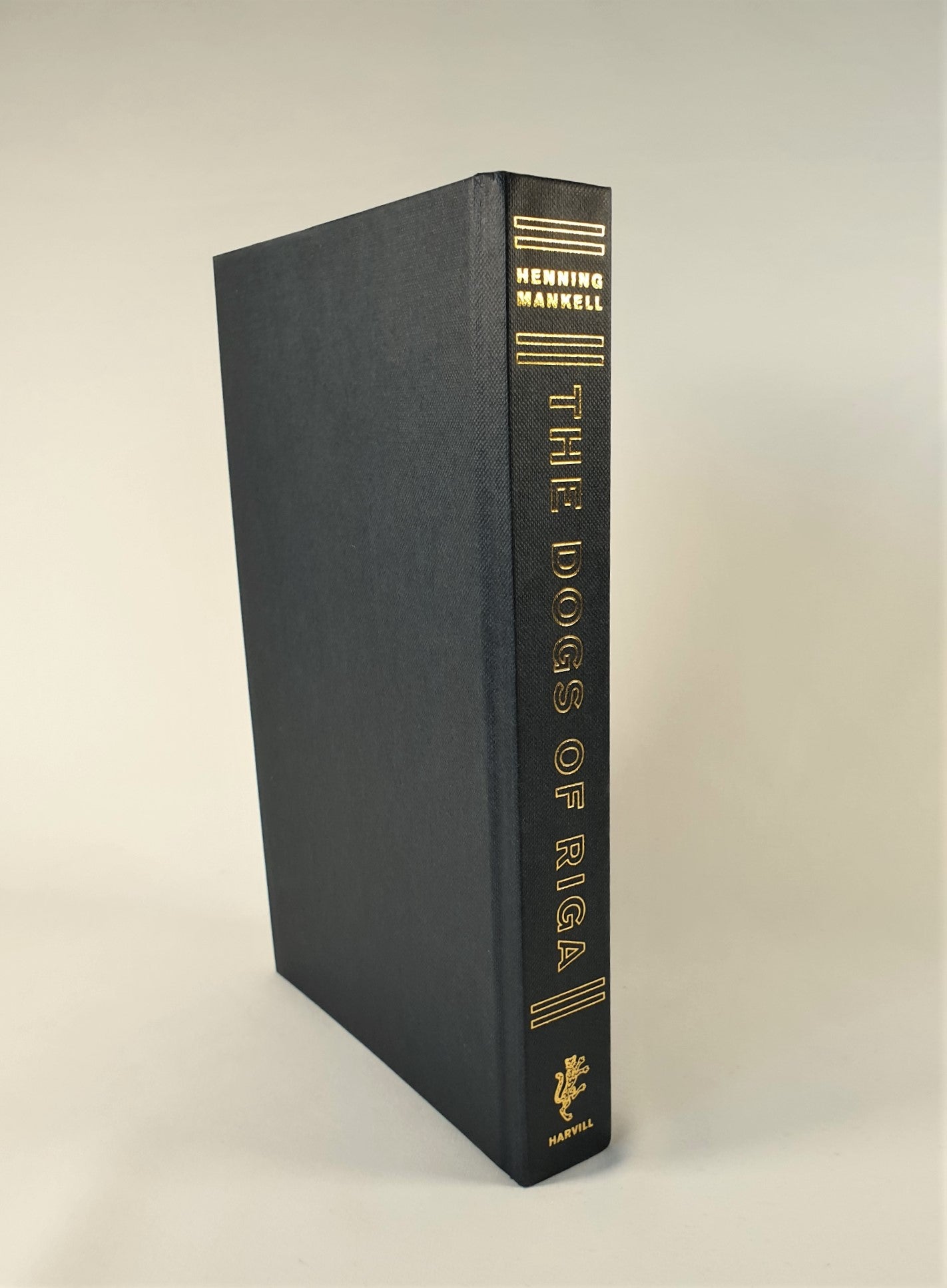 Mankell, Henning - The Dogs of Riga (Signed)