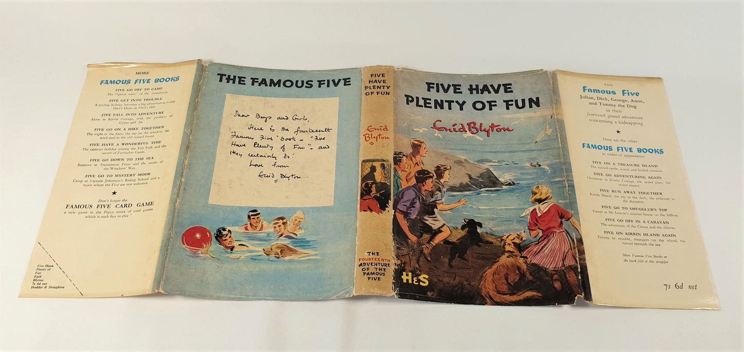 Blyton, Enid - Five Have Plenty of Fun (First Edition 1955)