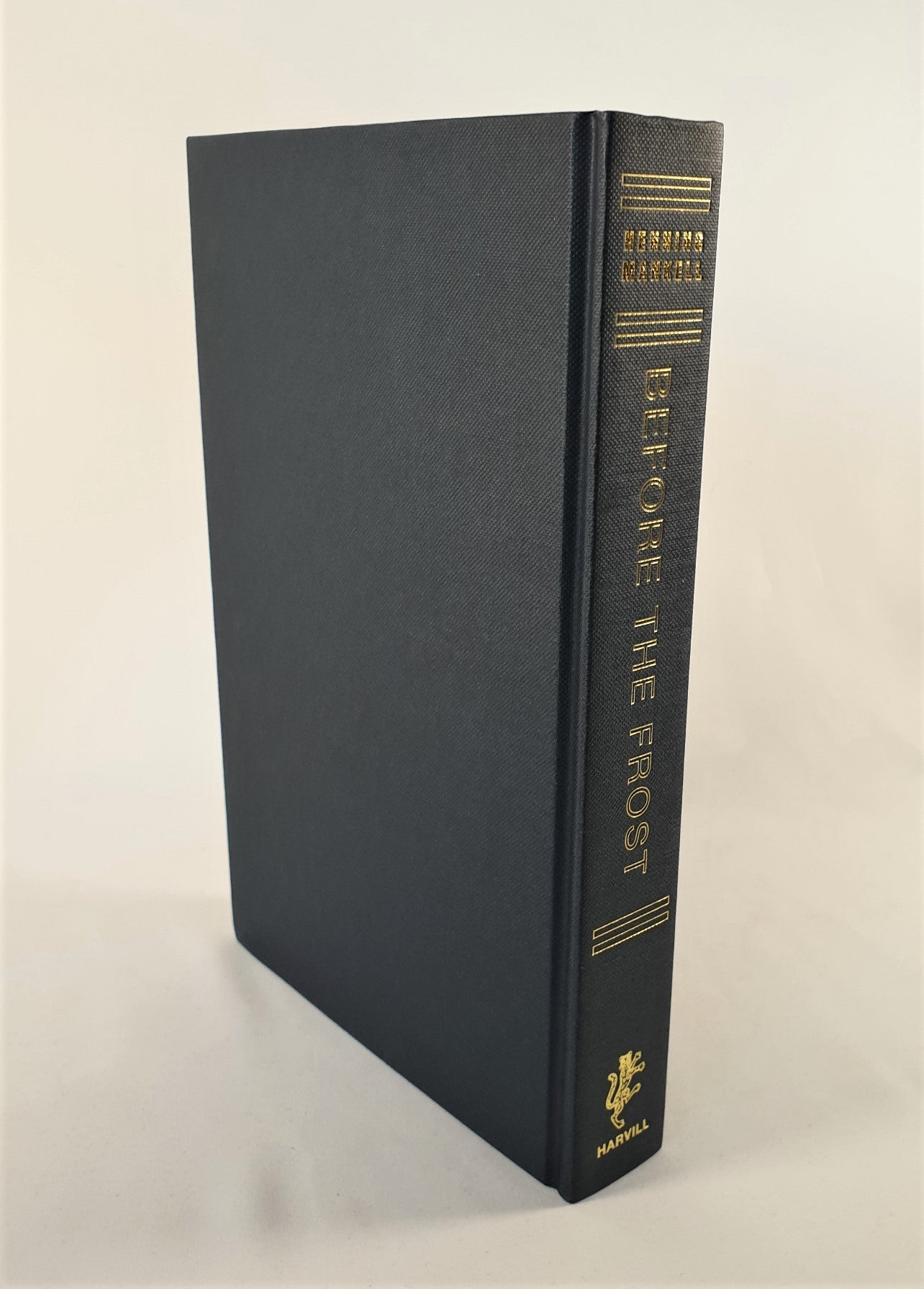 Mankell, Henning - Before the Frost (Signed)