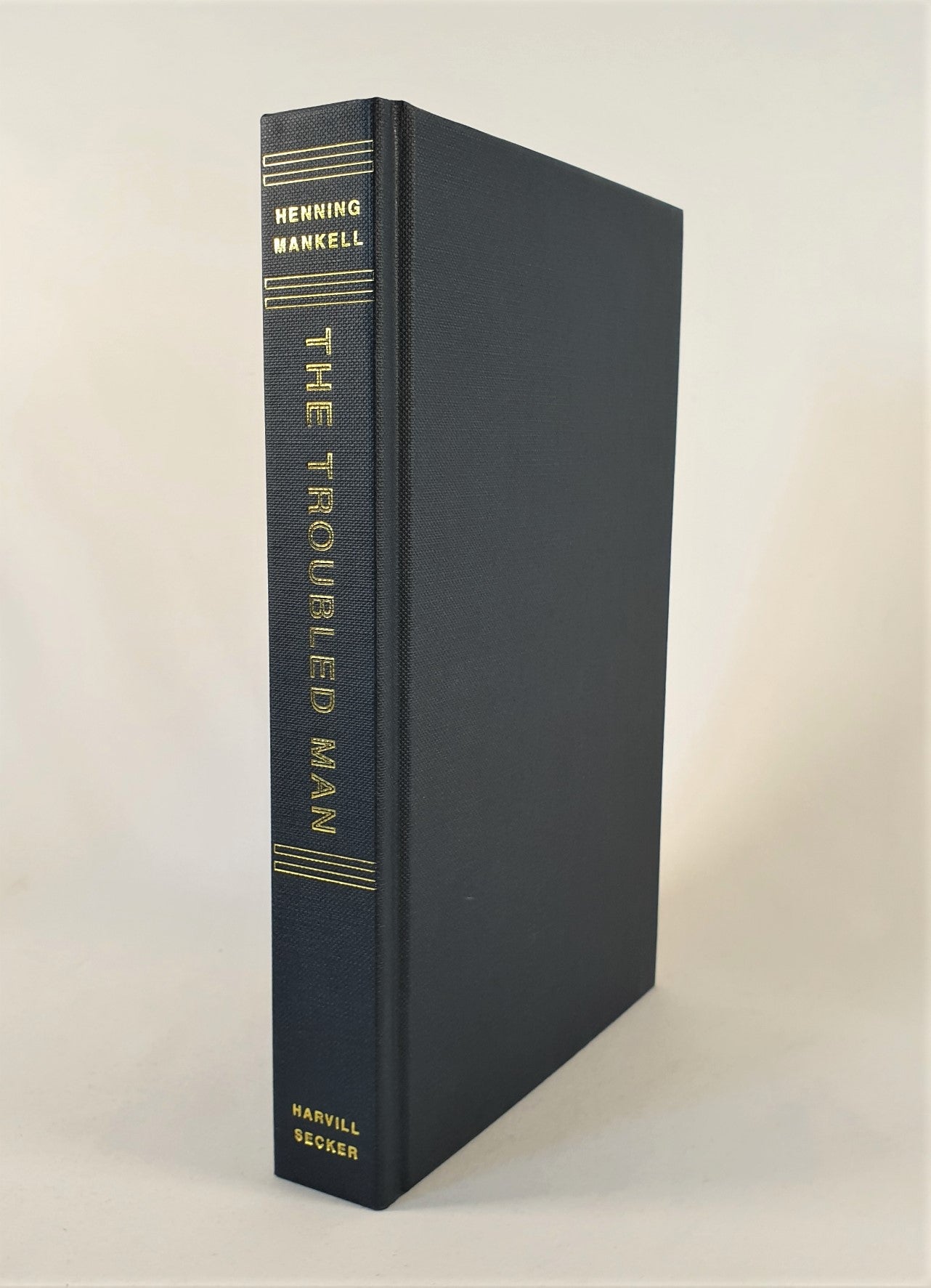 Mankell, Henning - The Troubled Man (Signed)