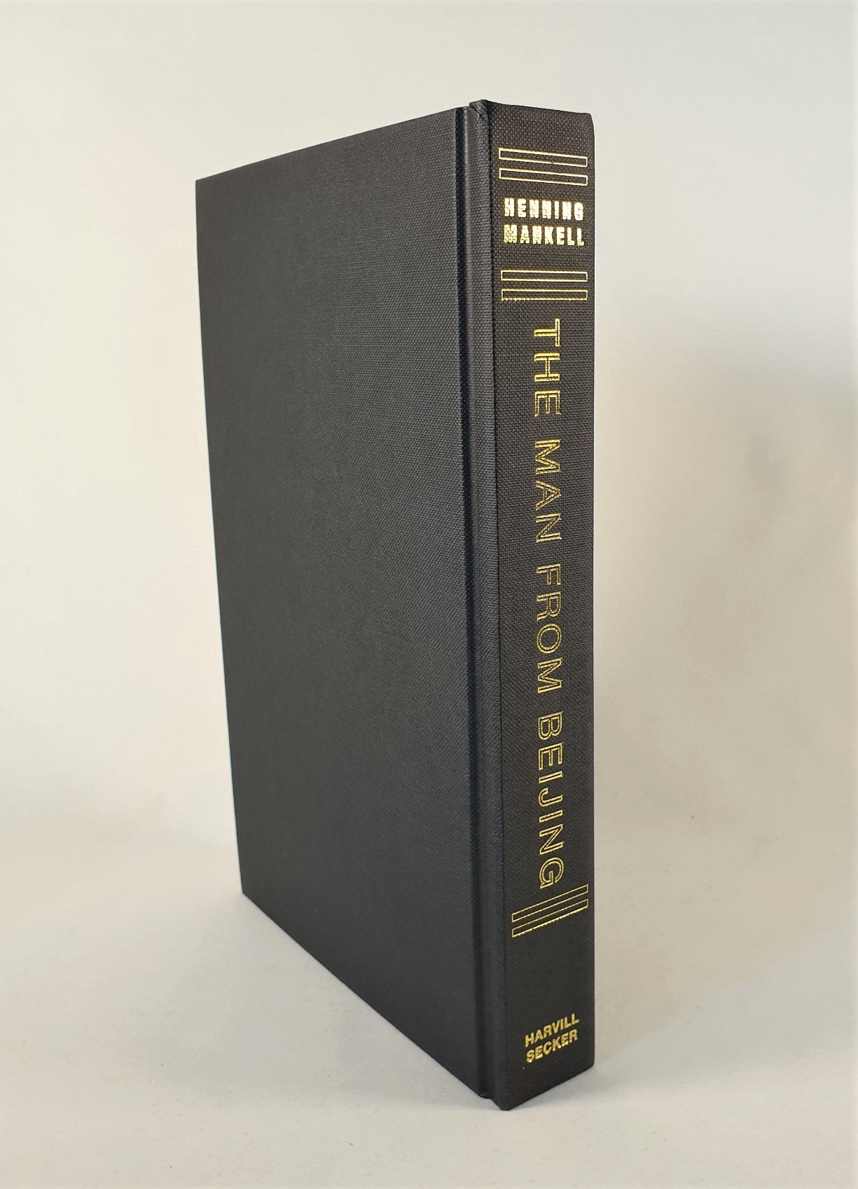 Mankell, Henning - The Man from Beijing (Signed)