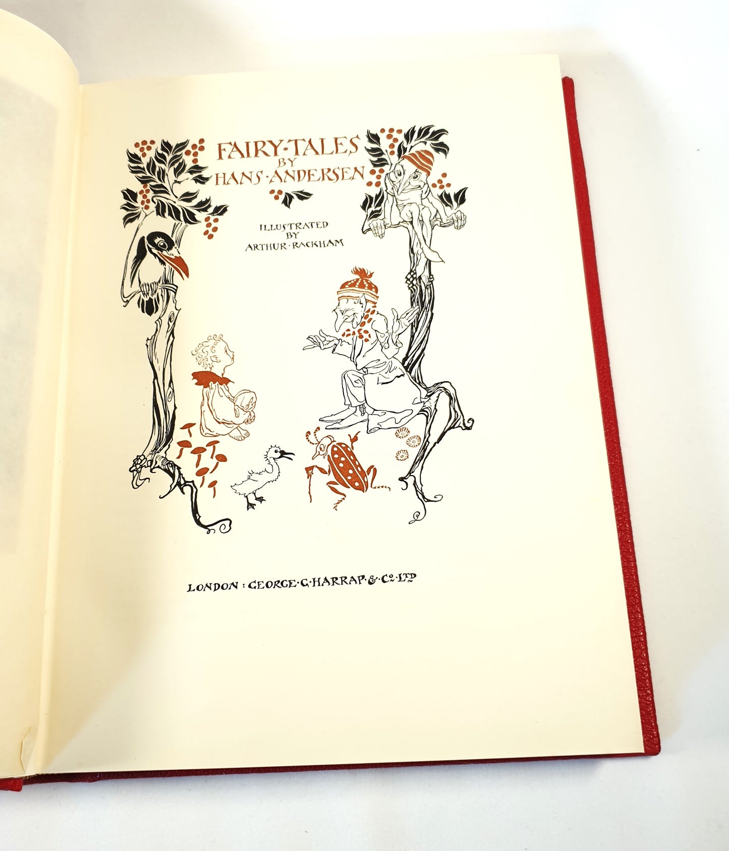 Andersen, Hans - Fairy Tales by Hans Andersen (Illustr. A. Rackham) (1932)