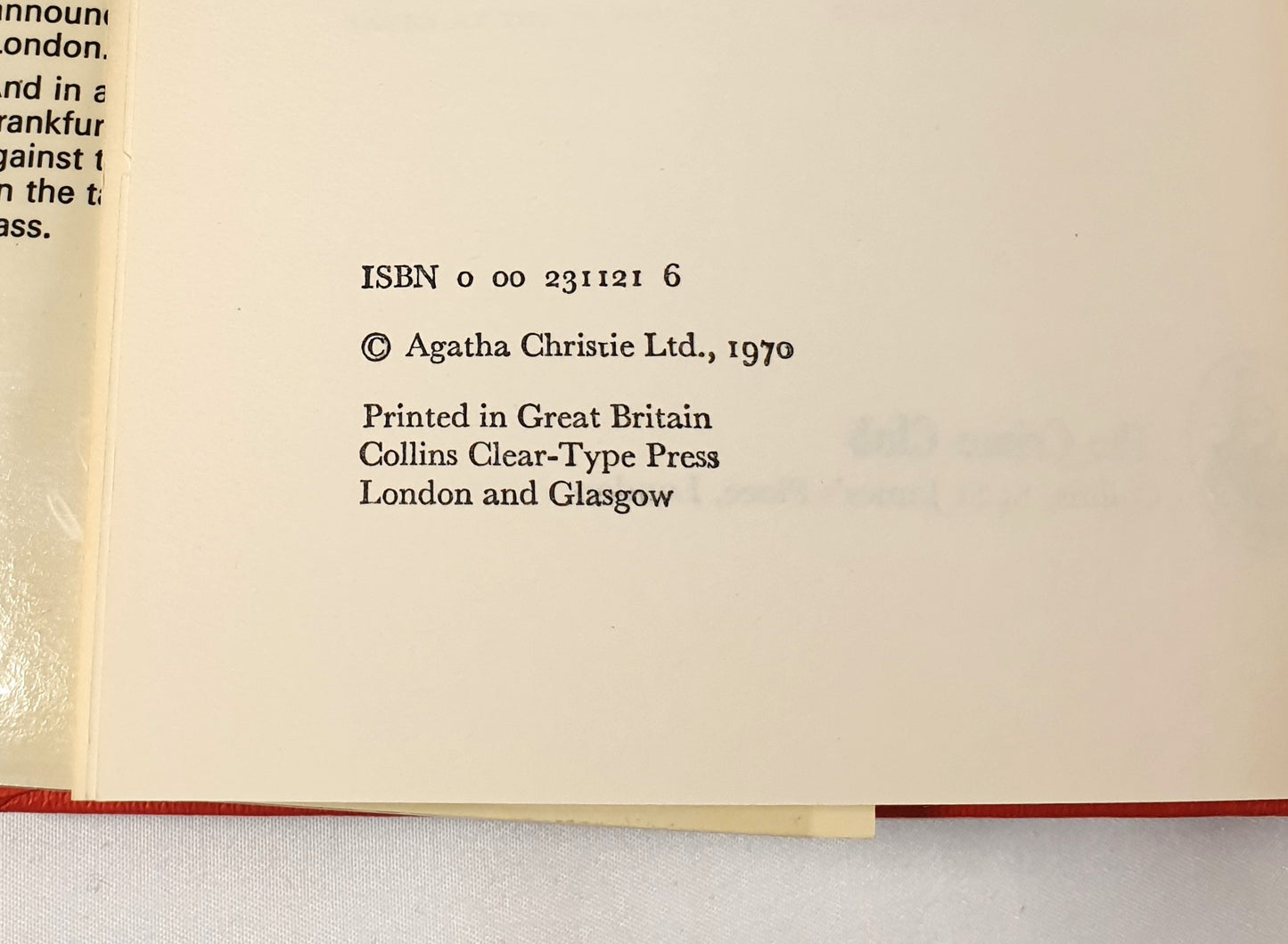 Christie, Agatha - Passenger to Frankfurt
