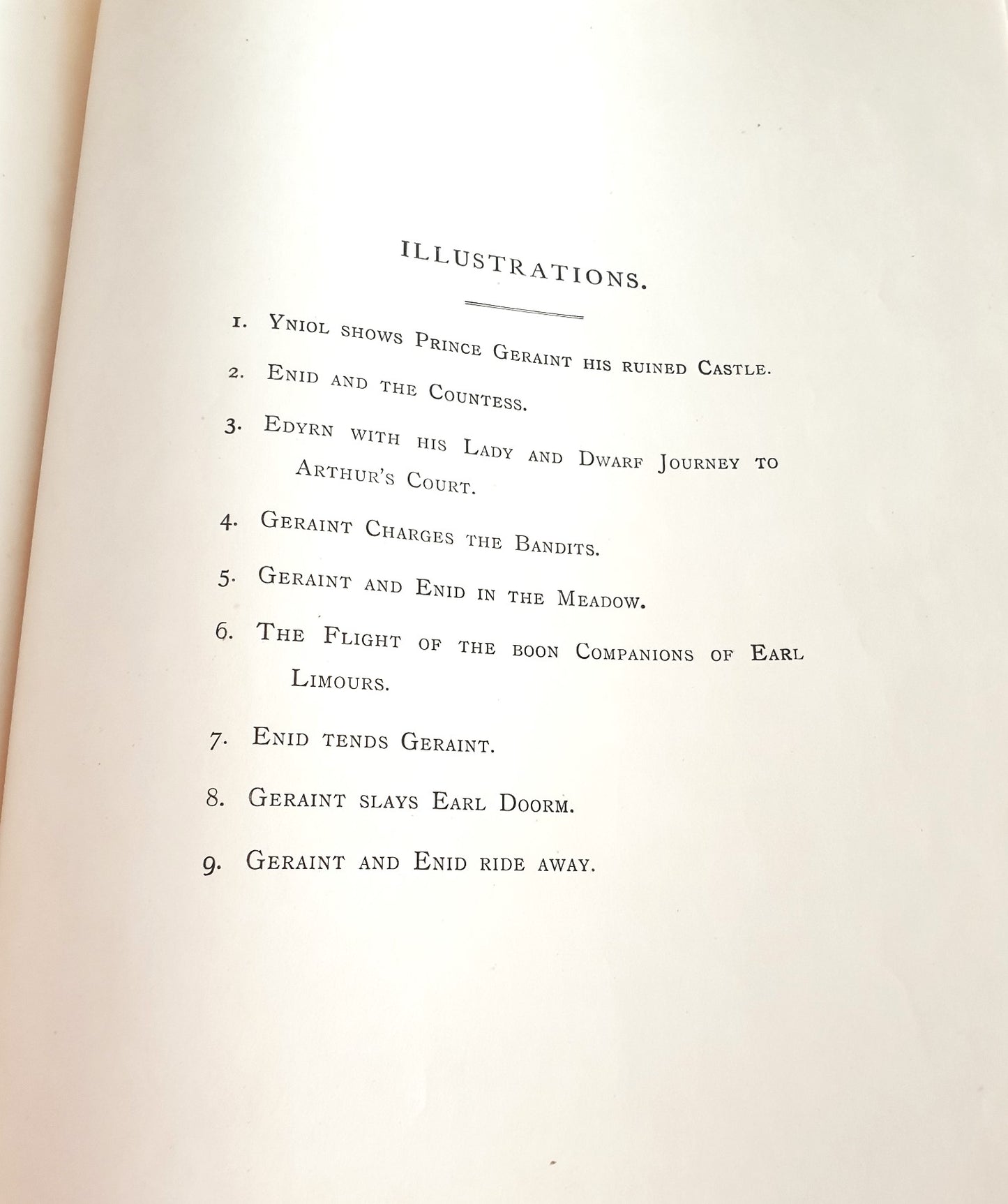 Tennyson, Alfred - Enid, by Alfred Tennyson