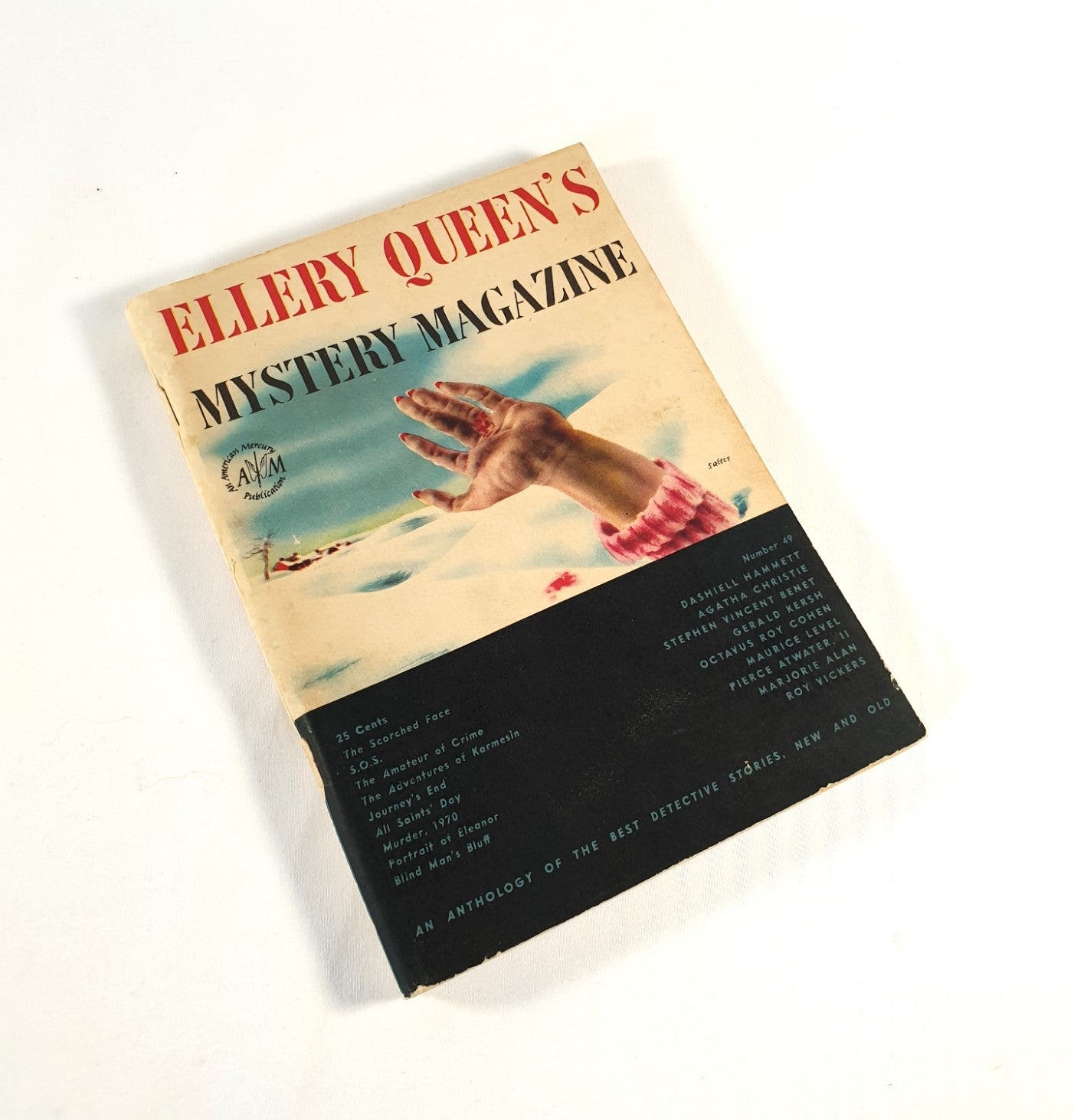 Queen, Ellery (Editor) - Ellery Queen's Mystery Magazine Vol.10, No. 49, Dec. 1947