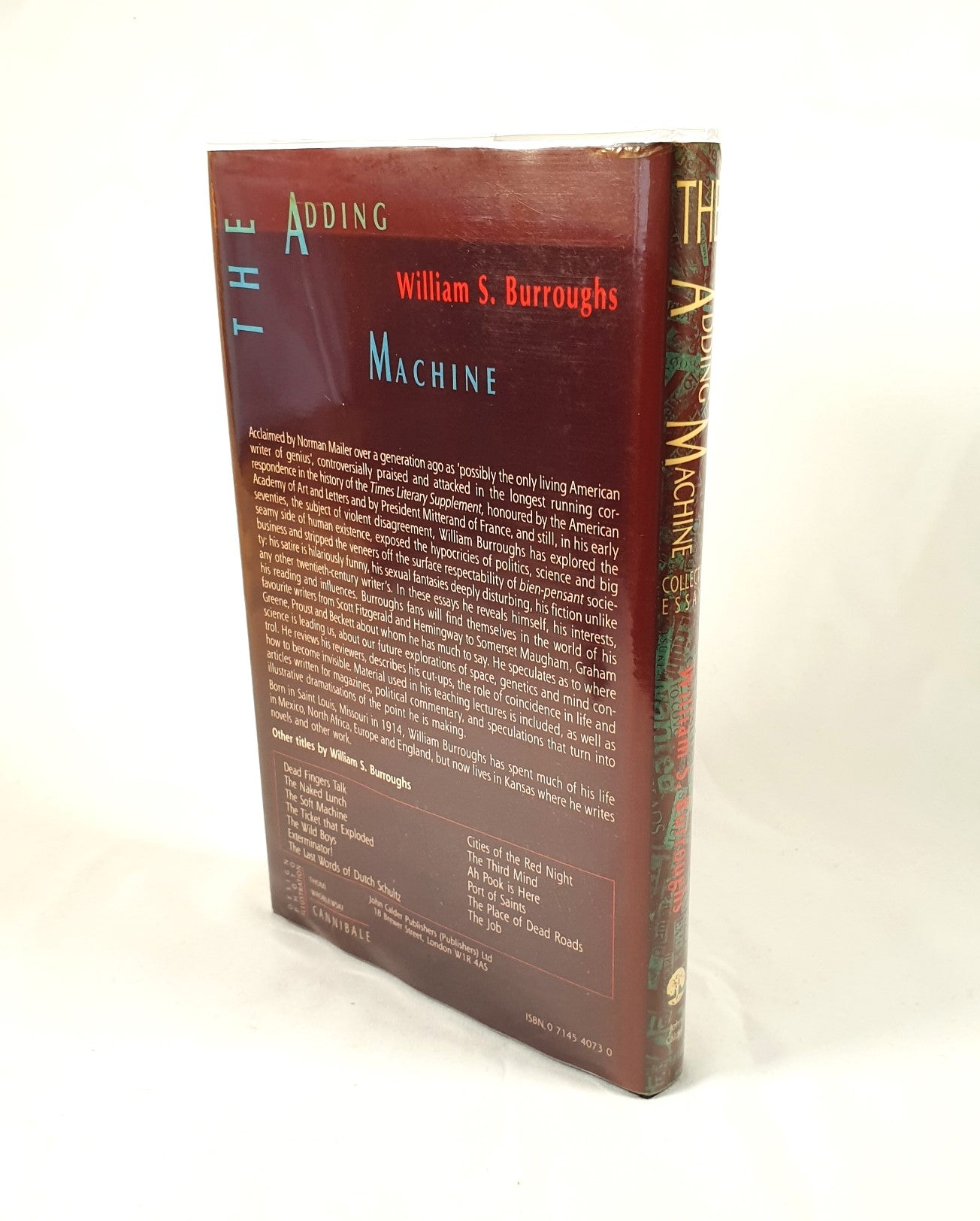 Borroughs, William - The Adding Machine. Collected Essays.