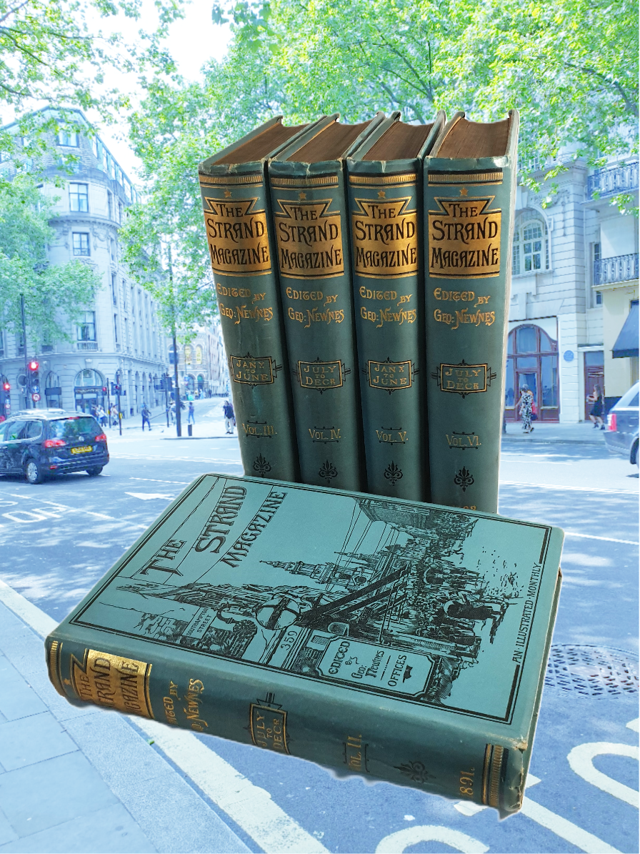 Newnes, Geo. (Editor) - The Strand Magazine - An Illustrated Monthly ( Bound Vol. II to VI)