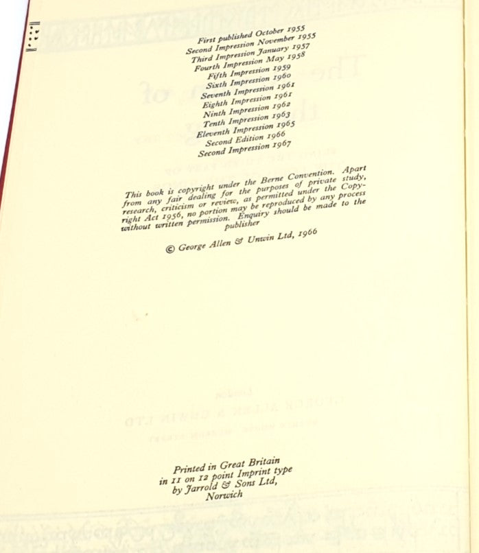 Tolkien, J. R. R. - 'The Lord of the Rings' (Early Printings)
