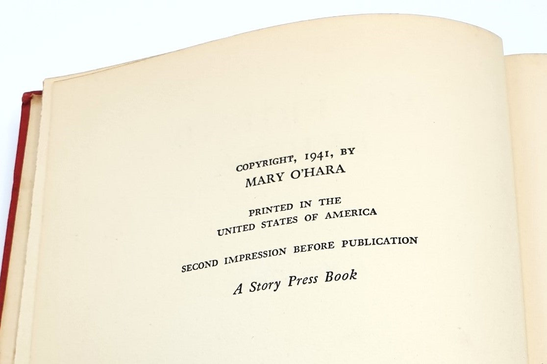 O'Hara, Mary - Lot of 3 vol.: 'My Friend Flicka', 'Thunderhead', 'Green Grass of Wyoming' (1941, 1943, 1946)
