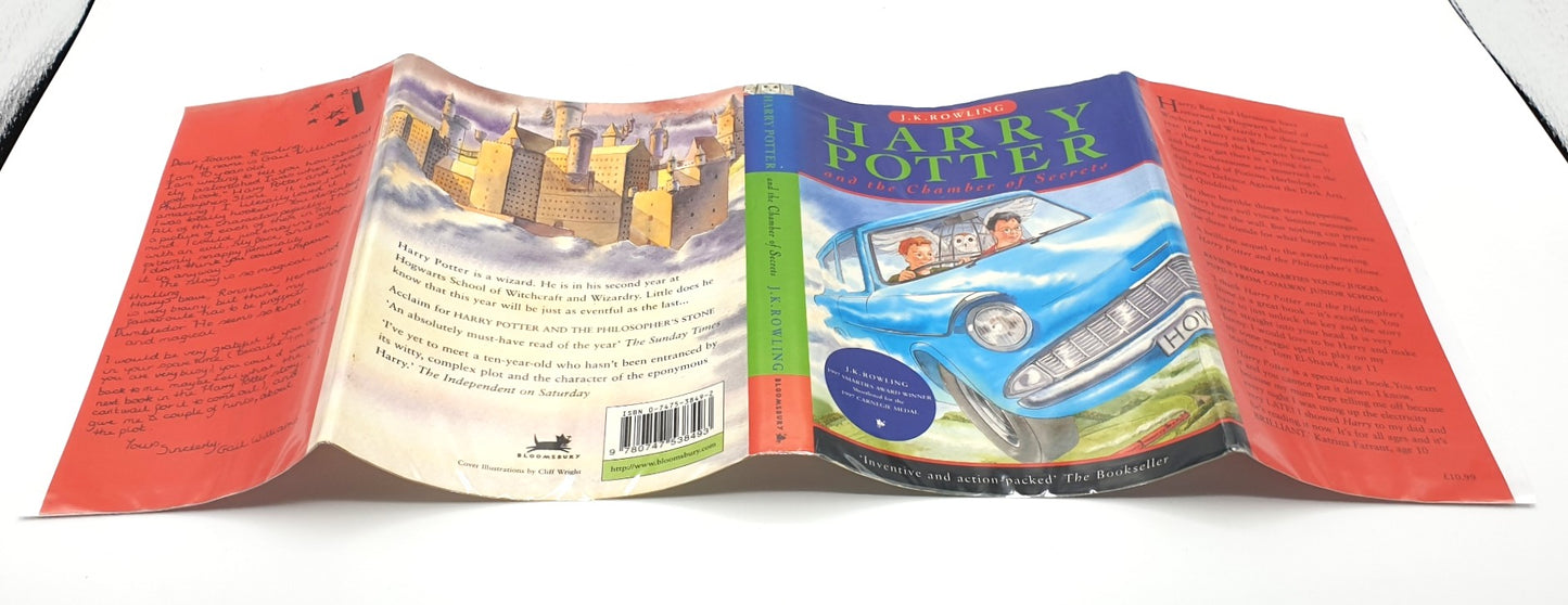 Rowling, J.K. - 'Harry Potter and the Chamber of Secrets' (First Ed., 16th. Print.)