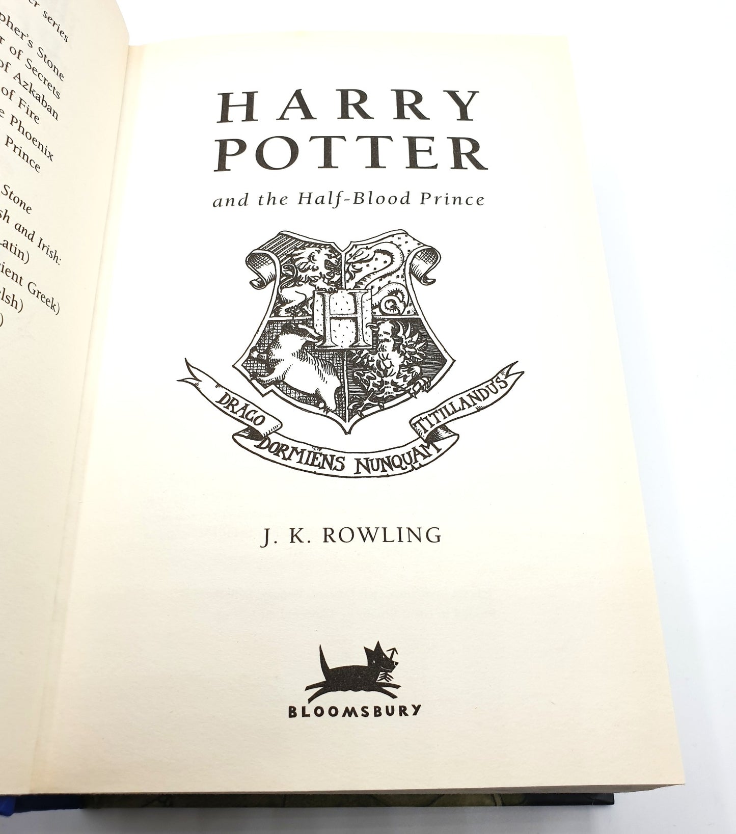 Rowling, J.K. - 'Harry Potter and the Half-Blood Prince' (First Ed., First Print.)