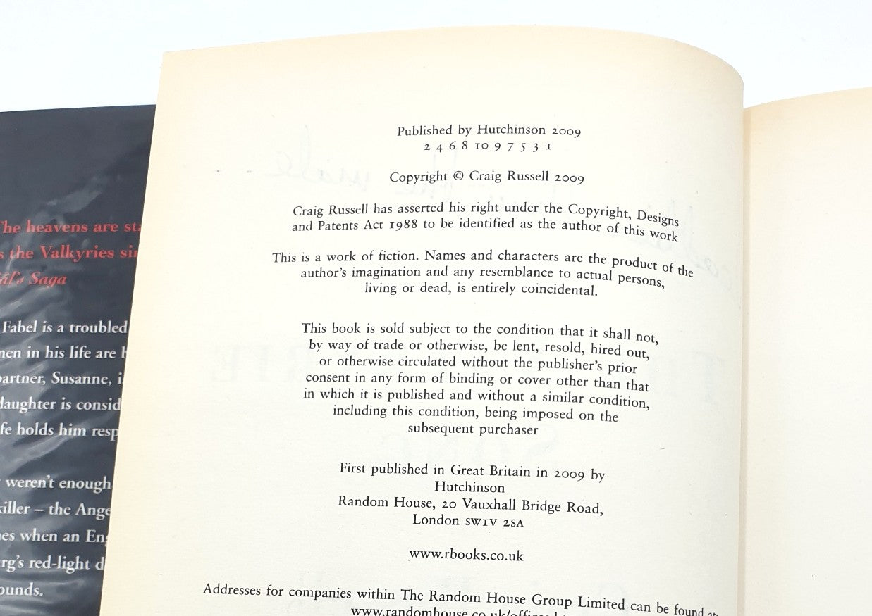 Russell, Craig - 'The Valkyrie Song' (Signed First Ed., 2009)