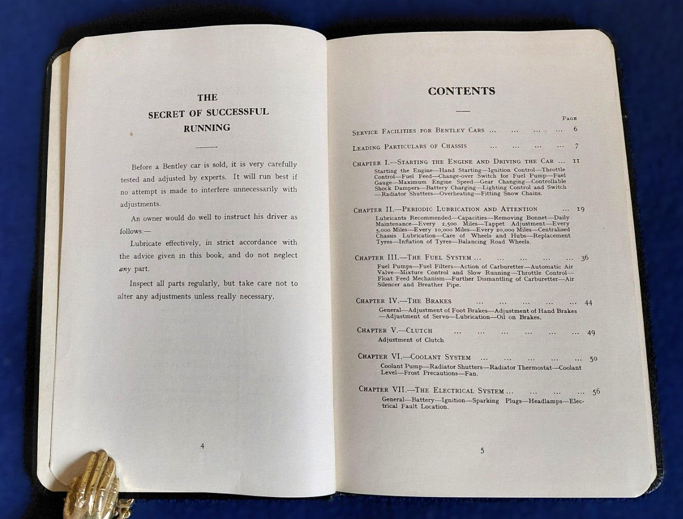 Bentley Motors Limited - 'Handbook Bentley 4 1/4 Litre Car (1931) Condensed Edition'