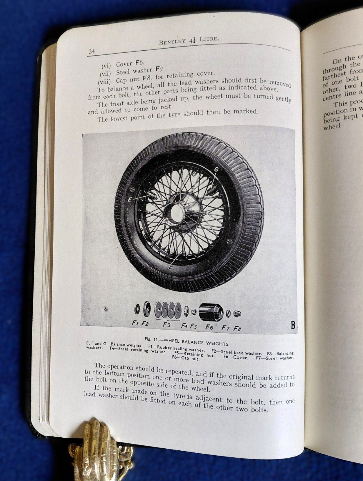 Bentley Motors Limited - 'Handbook Bentley 4 1/4 Litre Car (1931) Condensed Edition'