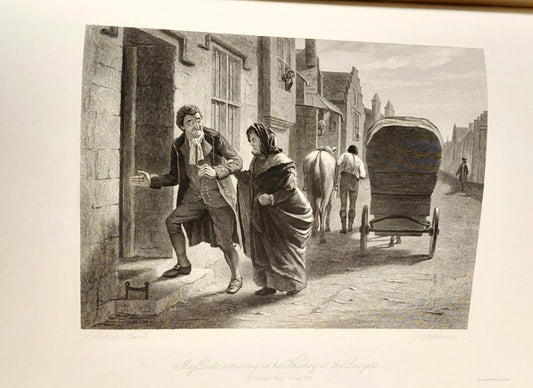 Scott, Walter (Royal Association for Promotion of the Fine Arts in Scotland) - Six Engravings in Illustration of St. Ronan's Well