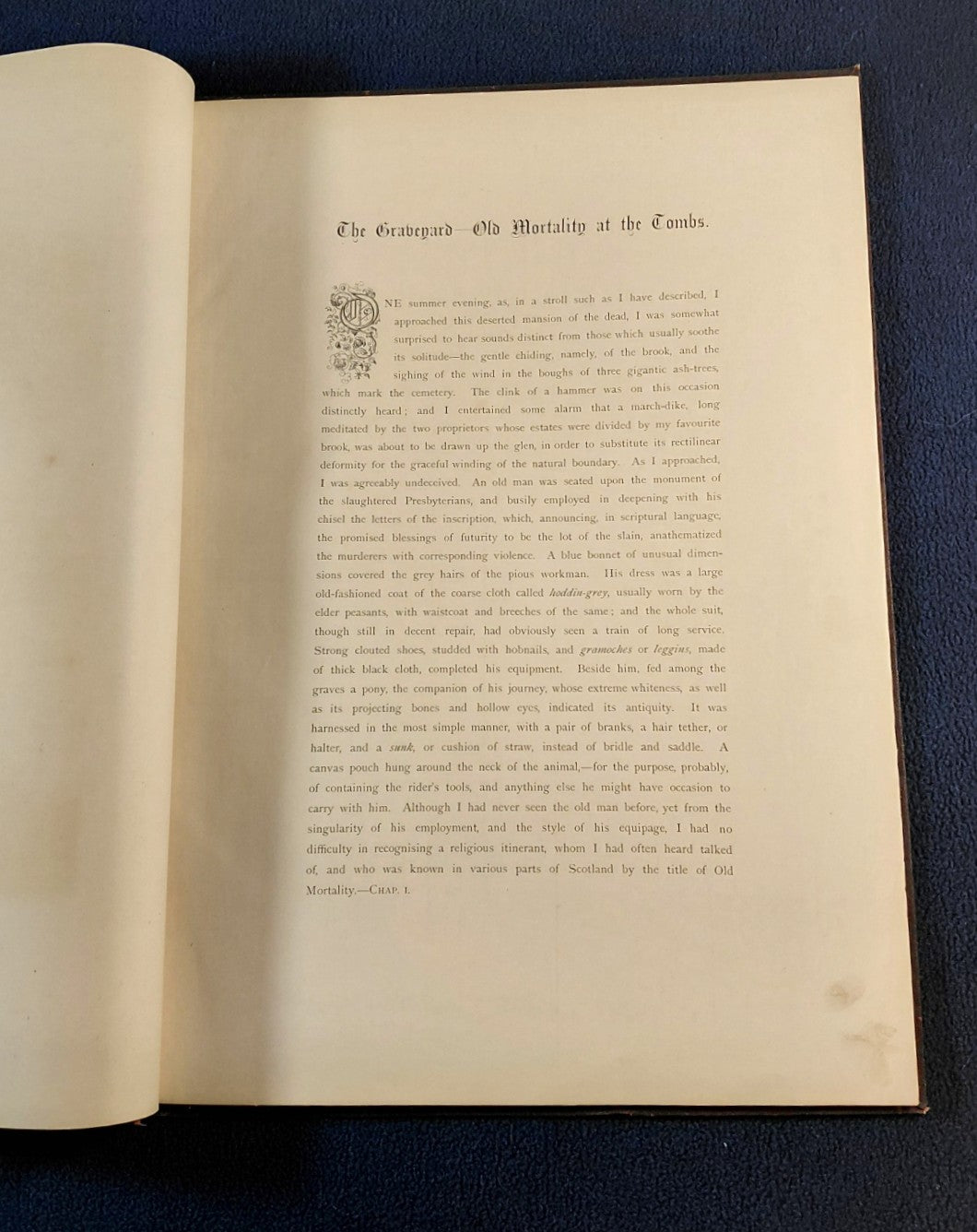 Scott, Walter - Six Engravings in Illustration of Old Mortality