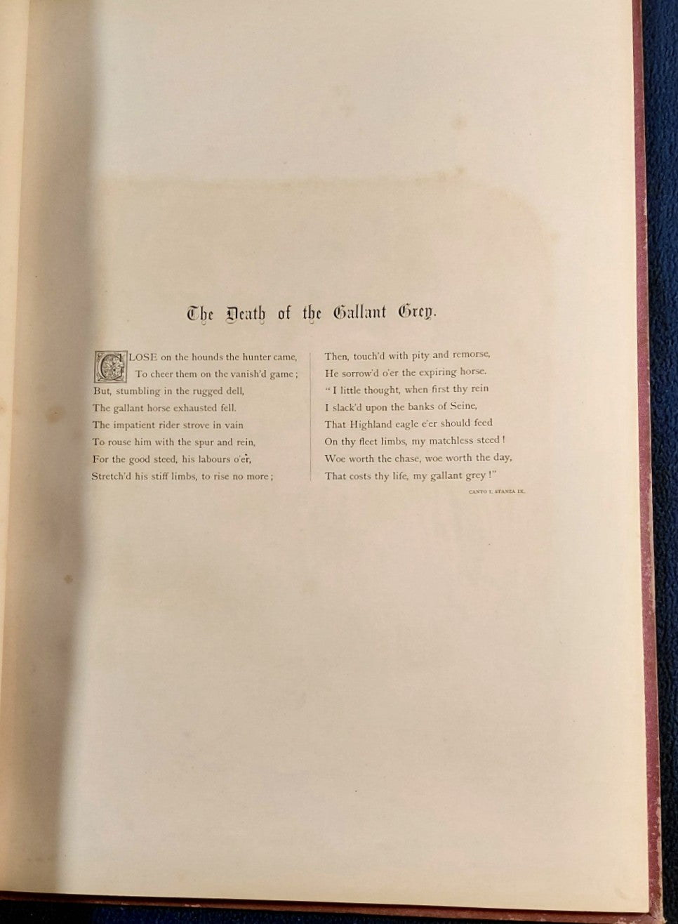 Scott, Walter - Six Engravings in Illustration of the Lady of the Lake