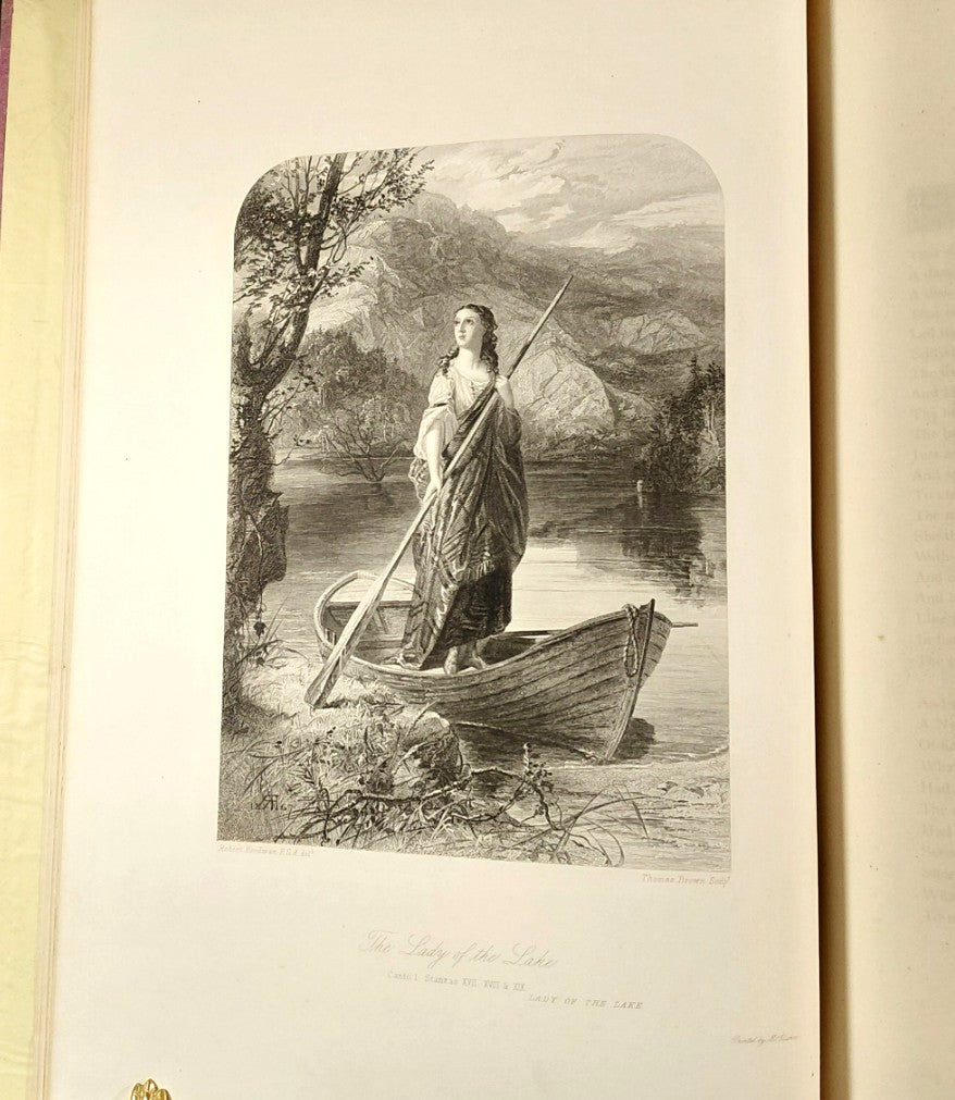 Scott, Walter - Six Engravings in Illustration of the Lady of the Lake