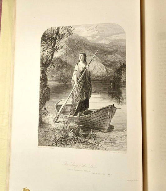 Scott, Walter - Six Engravings in Illustration of the Lady of the Lake