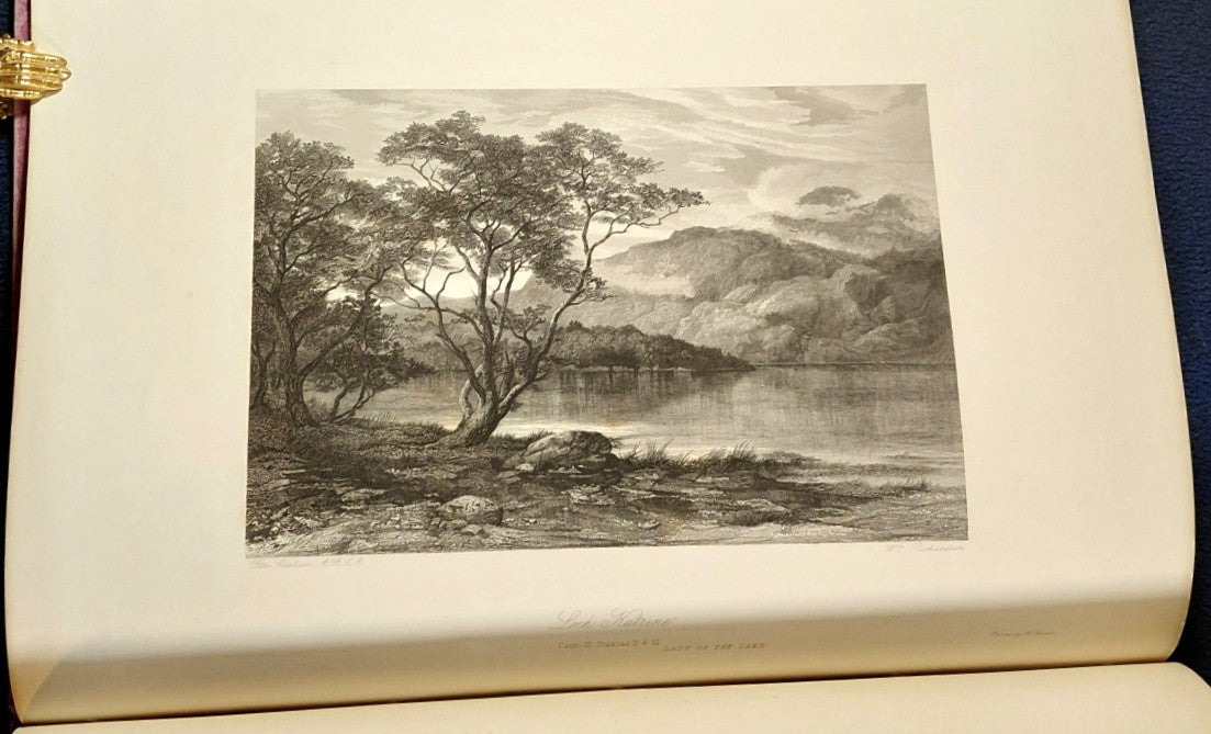 Scott, Walter - Six Engravings in Illustration of the Lady of the Lake