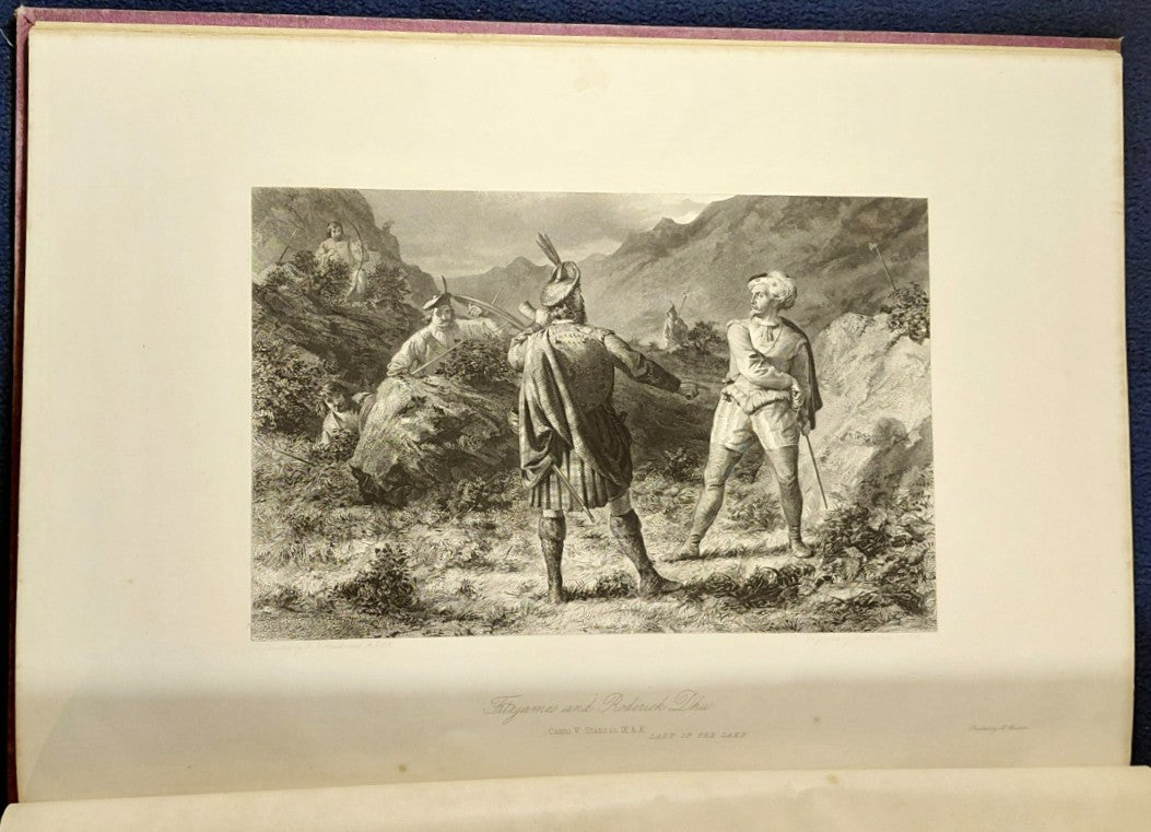 Scott, Walter - Six Engravings in Illustration of the Lady of the Lake