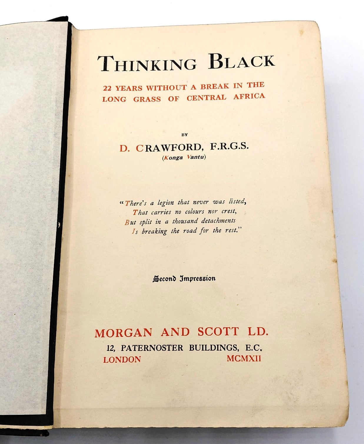 Crawford, Daniel - 'Thinking Black'