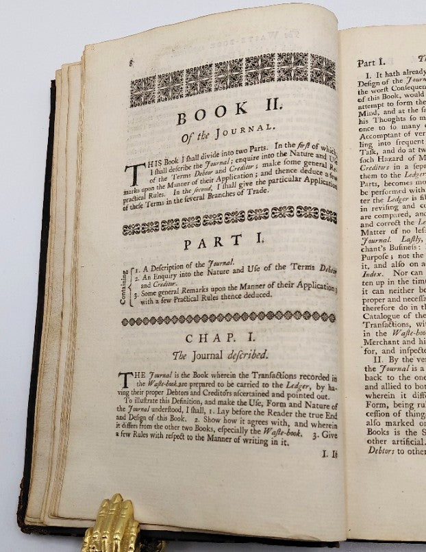 Mair, John - 'Book-keeping Methodiz'd' (Second Ed., 1741)