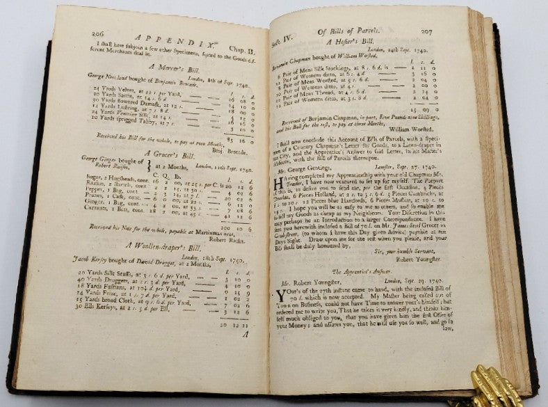 Mair, John - 'Book-keeping Methodiz'd' (Second Ed., 1741)