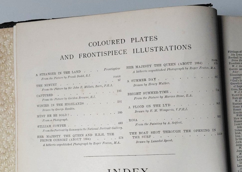 Various Authors - 'The Leisure Hour; an Illustrated Magazine for Home Reading' (4 vol.)