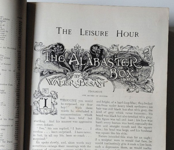 Various Authors - 'The Leisure Hour; an Illustrated Magazine for Home Reading' (4 vol.)