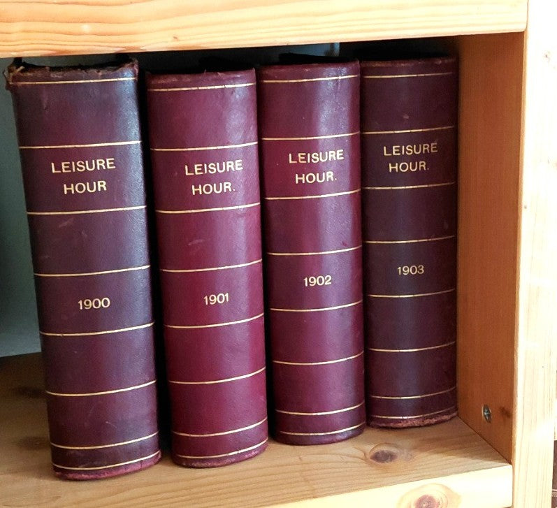 Various Authors - 'The Leisure Hour; an Illustrated Magazine for Home Reading' (4 vol.)