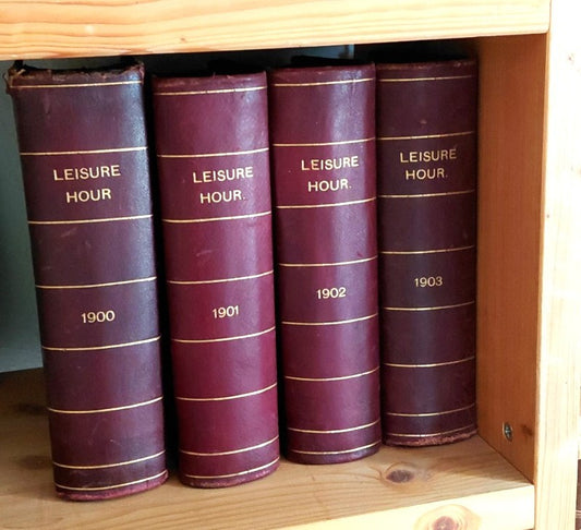 Various Authors - 'The Leisure Hour; an Illustrated Magazine for Home Reading' (4 vol.)