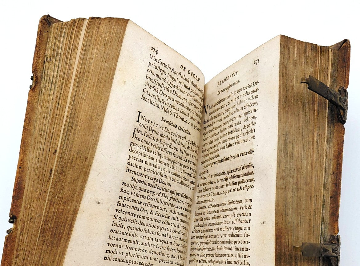 Binsfeldio, Petro - 'Enchiridion Theologieae Pastoralis Et Doctrinae Necessariae Sacerdotibvs Cvram' (Trier 1599)