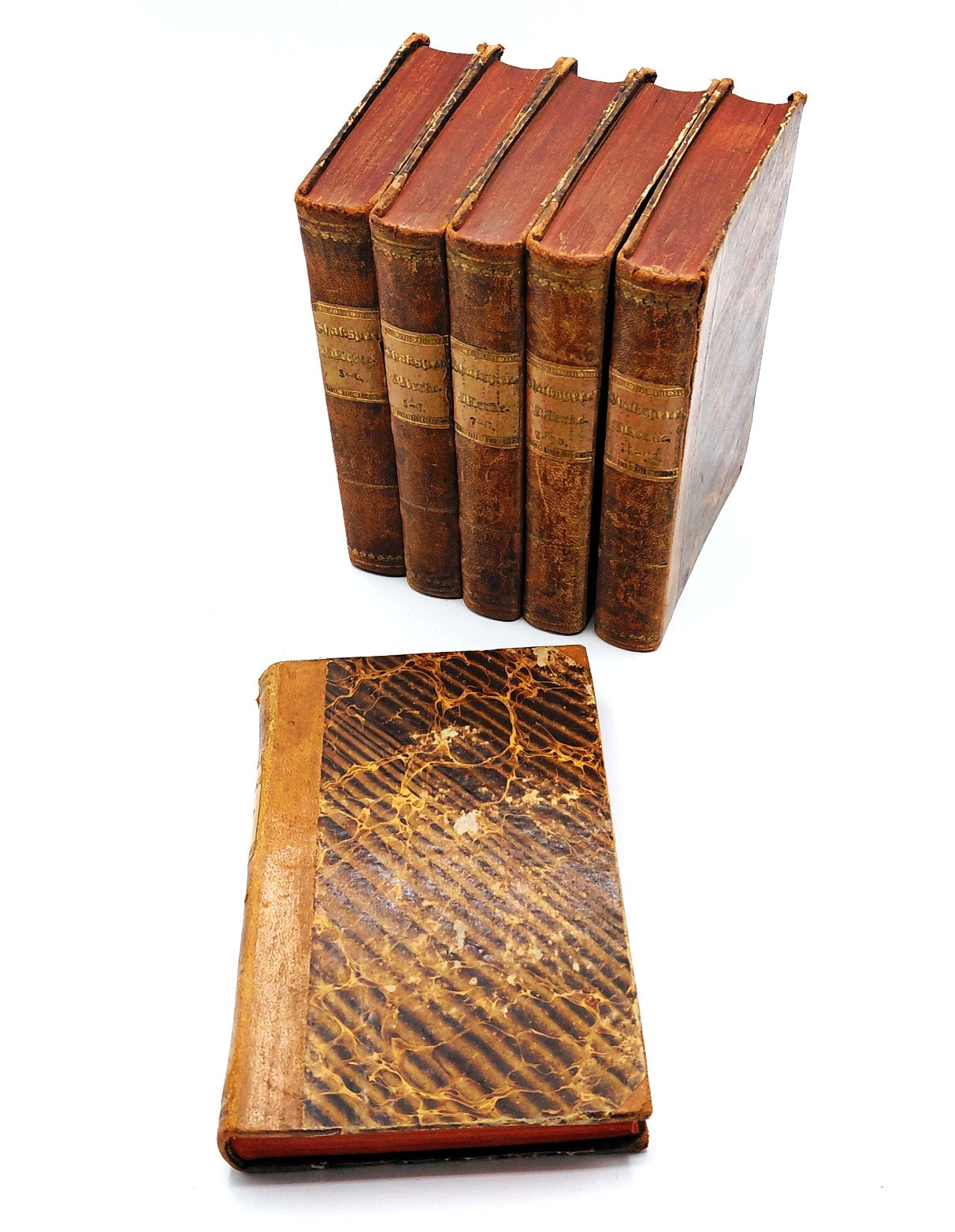 Shakespeare William - 'Shakspere's Sämtliche Dramatische Werke' (12 Bde. in 6 Büchern)